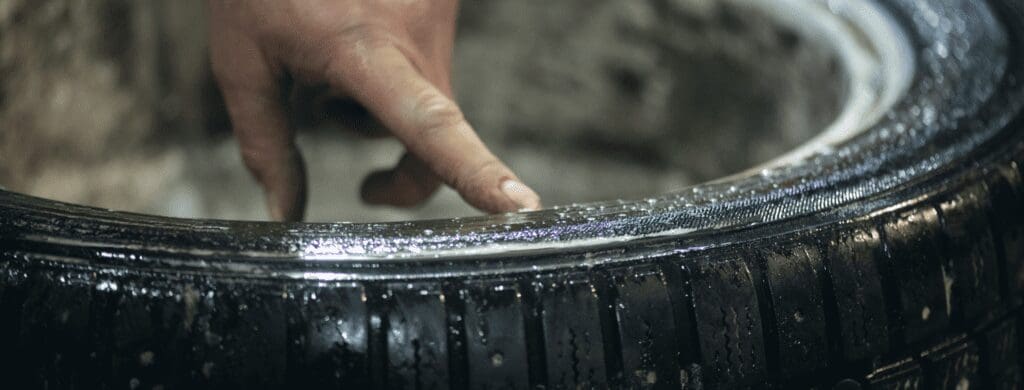 winter driving - Tyre repair sealant