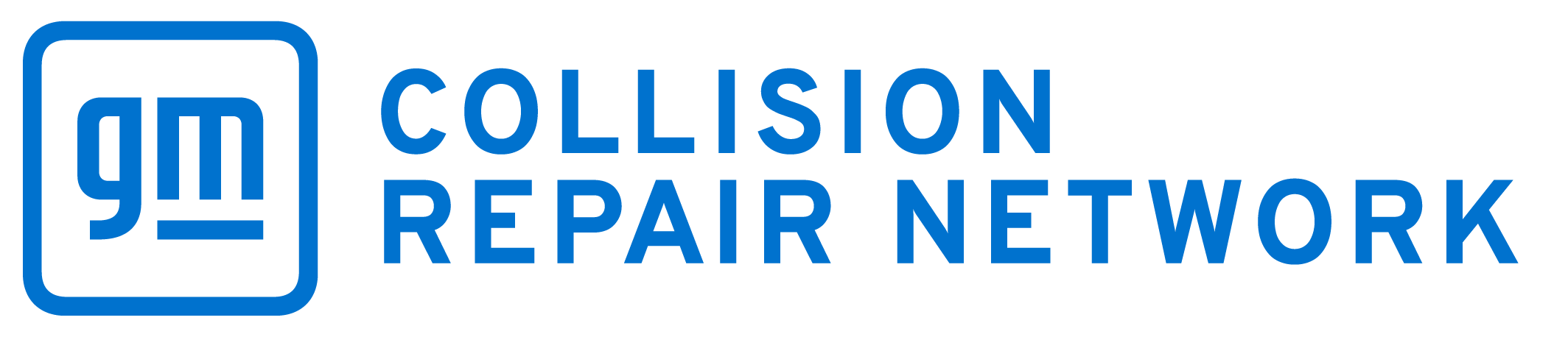 gm certified body shop blue logo